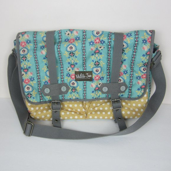 Matilda Jane Folklore Messenger Diaper Bag - Picture 7 of 7